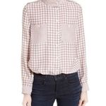 Equipment  Alma Gingham Silk Button Down Photo 0