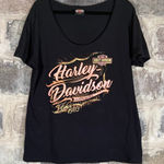 Harley Davidson  Black Graphic Tee‎ Large Costa Rica Photo 0
