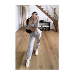 Alo Accolade Straight Leg Sweatpant Drawstring Pockets Heather Gray Unisex 2XL Size XXL Photo 2