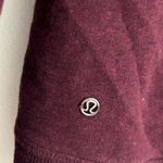 Lululemon  Maroon Funnel Neck Sweater Sweatshirt Size 2 Photo 6