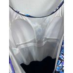 Le Cove Blue Floral Print Tank Beach Swimsuit Dress Plus Size 18 Photo 6