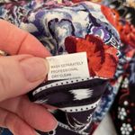 Jaase  Rosella floral collage jacket notched collar side slits 1 button EUC Photo 8