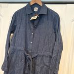 Anne Klein Ann Klein Denim Tie Front Dress Size 4 Photo 3