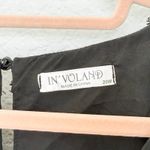 Womens Dress Size 20W Black Swiss Dot Long Sleeve Midi Romantic Dark Feminine Photo 3