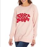 Wildfox Coffee & Sunshine oversized baggy jumper statement sweatshirt size L Photo 52