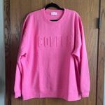 Pink Lily Coffee Sweatshirt Photo 0