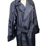 INC  women's XS blue oversized trench coat Photo 0