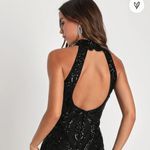 Lulus Black Open Back Dress Photo 4