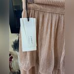 A loves A  Metallic Chiffon Bodre skirt Photo 4