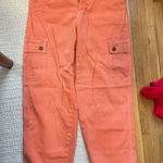 BDG  Urban Outfitters Orange Cargo Pants Photo 0