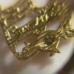 Vintage 14K yellow Gold with diamond “MOM” Charm pendant Photo 4