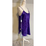 Women's Satin Purple Satin Slip Dress Nightgown M Size M Photo 4