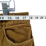 Theory Pants Womens 12 Tan Gold Corduroy Slim Straight High Rise Modern Classic Photo 5