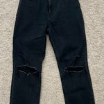 Abercrombie & Fitch Abercrombie Ankle Straight Ultra High Rise Jeans  Photo 0