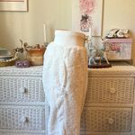 Adam Selman Sport White Hi-Rise Sweatpants Photo 4