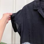 C’isa Tie Dye Black Button Down Tunic Dress Photo 15