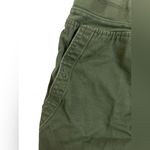 Terra & Sky  Olive Shorts with Drawstring and Marble Pocket Buttons - 2X/20W-22W Photo 3