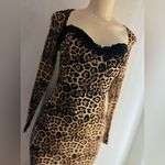 Salty  women’s leopard print dress size small adjustable straps on the back Photo 7