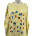 Harry Styles Harry‎ Styles Love On Tour Palm Springs Exclusive Sweatshirt Yellow Size XL Photo 2