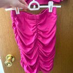 Pink 2 Piece Set Crop Top & Mini Skirt US S Photo 3