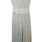 Anthropologie CAUTION TO THE WIND JERSEY ROMPER GRAY CROPPED JUMPER SIZE SMALL Photo 0