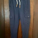 Wanakome  navy blue cargo sweatpants size M Photo 1