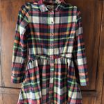 Pepaloves 🎀 Tartan Flannel Mini Dress Pockets XS Red Photo 1