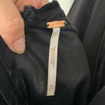 Free People ‎ Women's Black Asymmetrical Hem Open Back Velvet Halter Top Size XS Photo 8