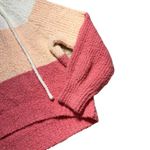 SO  Kohl’s Colorblock V Neck Slouchy Hoodie US S Photo 3