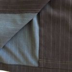 Cache Slate Gray Pinstriped Straight Skirt Photo 4