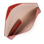 💕LANCASTER PARIS💕 Leather Envelope Clutch Photo 8