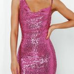 Hello Molly Citadel Skies Dress Magenta Pink Photo 1