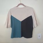 Prómesa Crewneck Promesa Color Block Cozy Sweatshirt Top Oversized Size Medium Photo 6