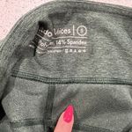 Outdoor Voices  Size S 7/8 Length Warm Up Leggings Hunter Green Space Dye Stretch Photo 6