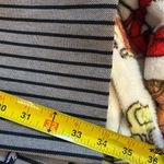 CAbi Grey and Navy Blue Striped Blazer | Size Large Photo 6