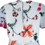 EXPRESS Swing A-line Wrap Dress Floral Mini Flutter Sleeves NWT $60 Size 00 Photo 6