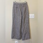 Anthropologie ETT TWA By Women Size 2P Wide Leg Linen Pants Stripped Coastal Photo 1