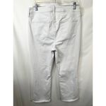 NYDJ Size 10P Jeans Billie Mini Boot White Mid Rise 25 In Inseam Denim 567 Photo 3