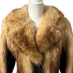 Pierre Cardin Rare Vintage 60s Boutique Crystal Raccoon Fur Jacket Coat Leather Photo 1