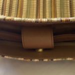 Fossil Beautiful leather woven handbag, braided straps, gorgeous fall colors, excellent condition Measures: 9x13x4 inches Photo 8