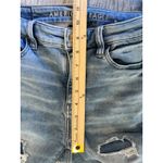 American Eagle  Next Level Stretch Denim Jeans size 4 Regular Womens‎ Distressed Photo 5