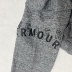 Under Armour  Womens Sz. Medium Oversized UA Rival Cropped Heather Gray Hoodie Photo 2