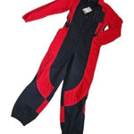 Jordan  Jumpsuit Windbreaker Size Medium Red Black Full Bodysuit move to zero Photo 0