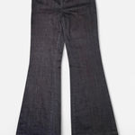 Pilcro  and the Letterpress “Superscript” Women's High Rise dark WashFlared Jeans Photo 0