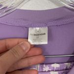 Real Essentials Lavender Floral Print Buttery Soft Pajama Set Size M Purple Size M Photo 2