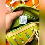 Vintage Y2K  Mini Handbag – Green Logo Print with XOXO Charms Photo 10