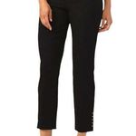 Roz & Ali  black solid millennium tummy panel pull on ankle pants . Like new Photo 0