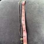 Vintage Sterling Silver Black Pearl Flower Pendant Necklace 925 AK Stamp Photo 10