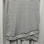 Ideology Womens Harmony Noir Gray White Striped Crossover-Hem Tunic Size XS Top Photo 9