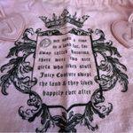 Juicy Couture Y2K 2000s Pink Flannel Once Upon A Time Dustbag w/ Heart J Tags Photo 1